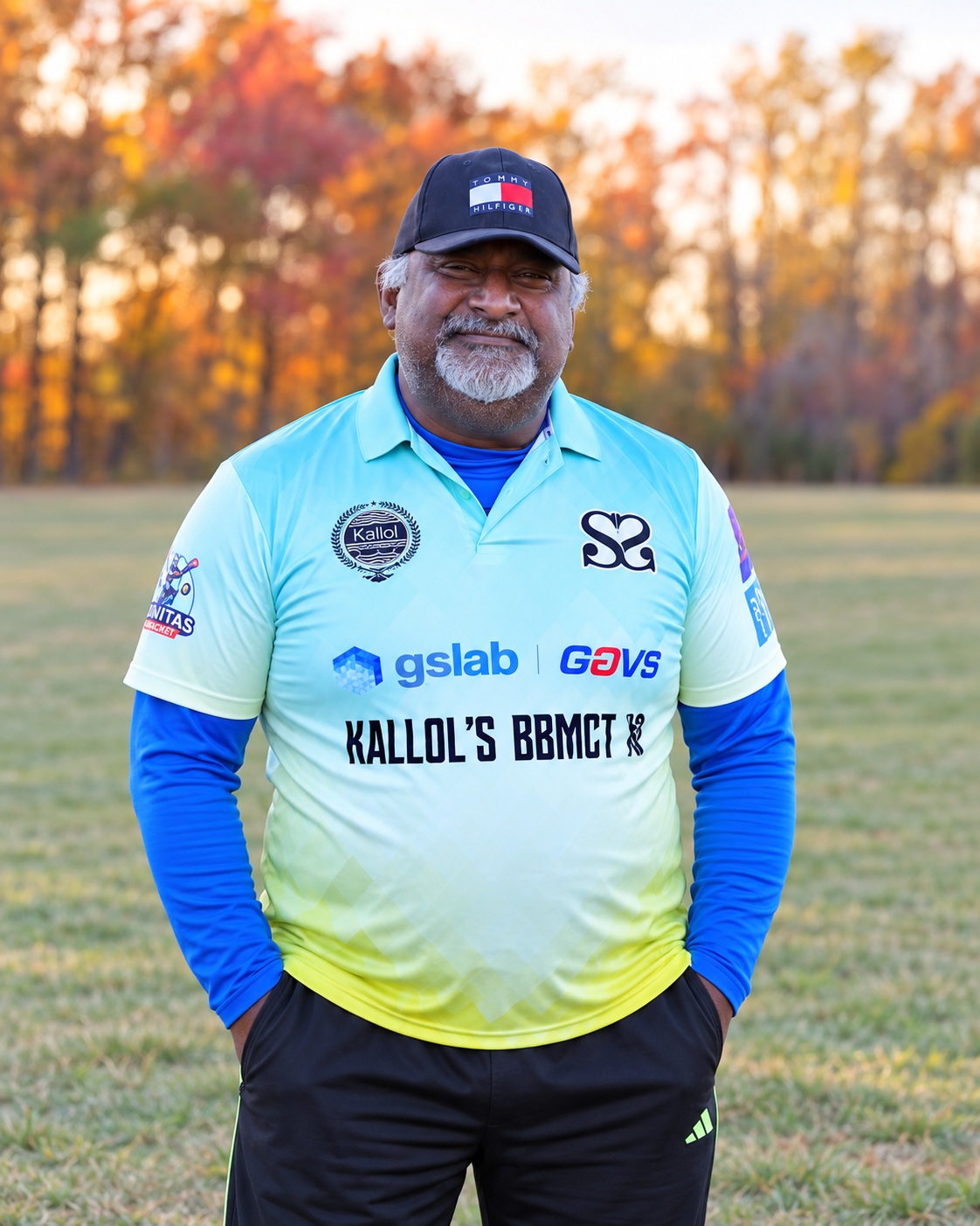 Rishi Bhattacharjee, founder of the Biman Bhatta Memorial Cricket Tournament