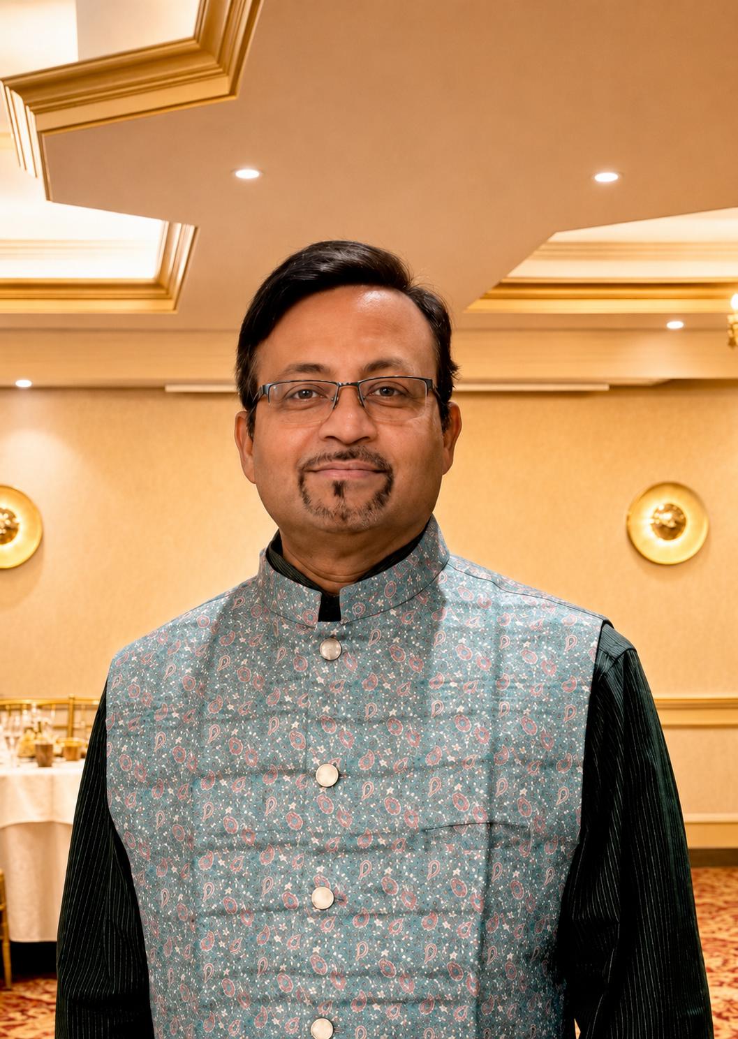 Anupom Saha, President of Kallol of New Jersey